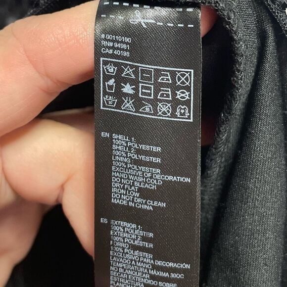 Forever 21 Sequined Black "84" Jersey Tank Top Medium - Picture 4 of 6